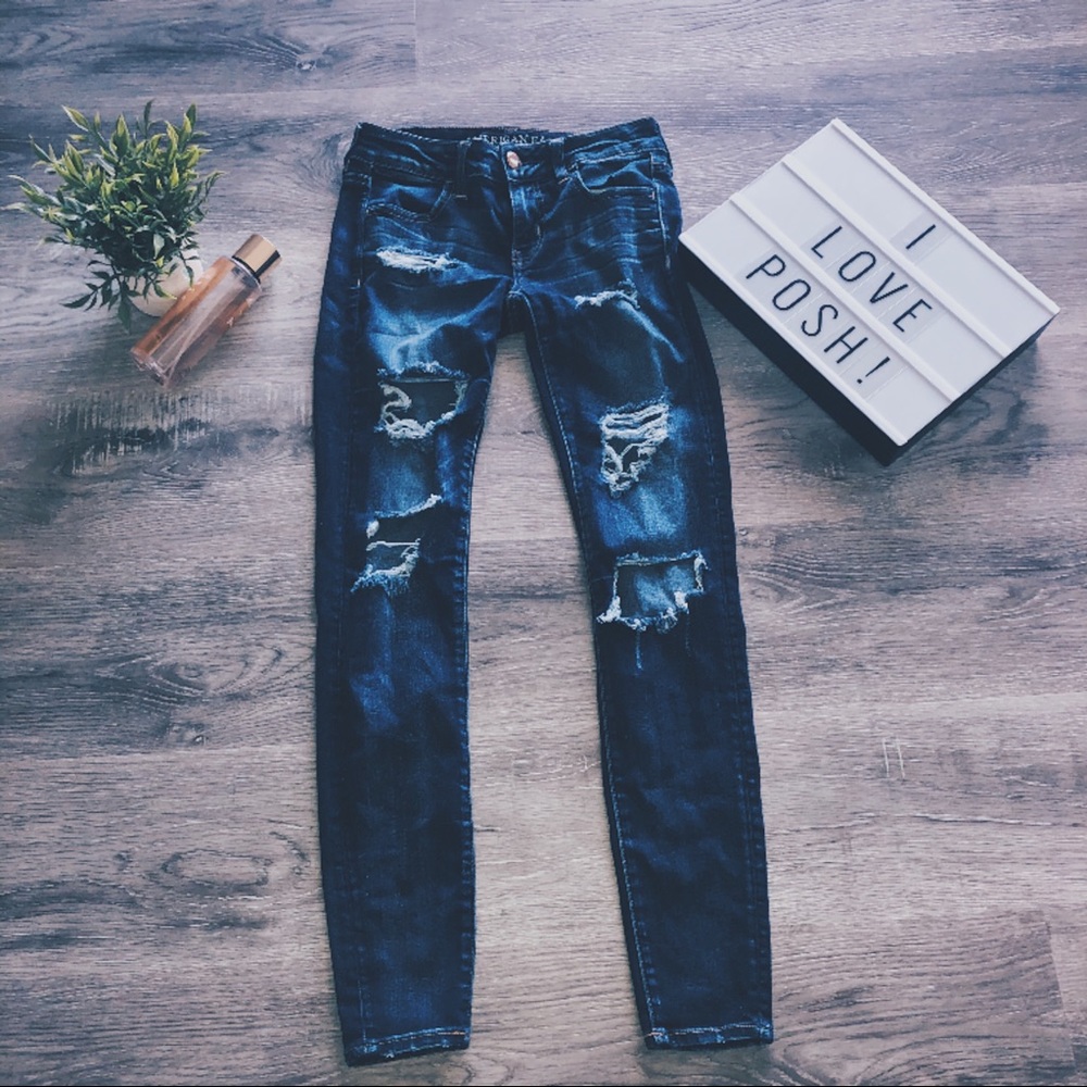 American eagle skinny jeans!